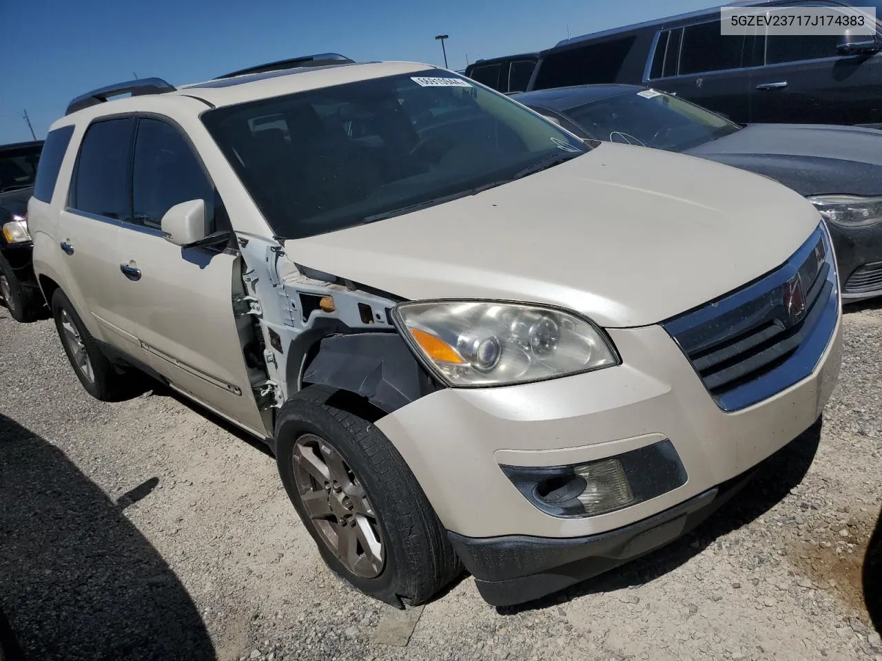 2007 Saturn Outlook Xr VIN: 5GZEV23717J174383 Lot: 66915944