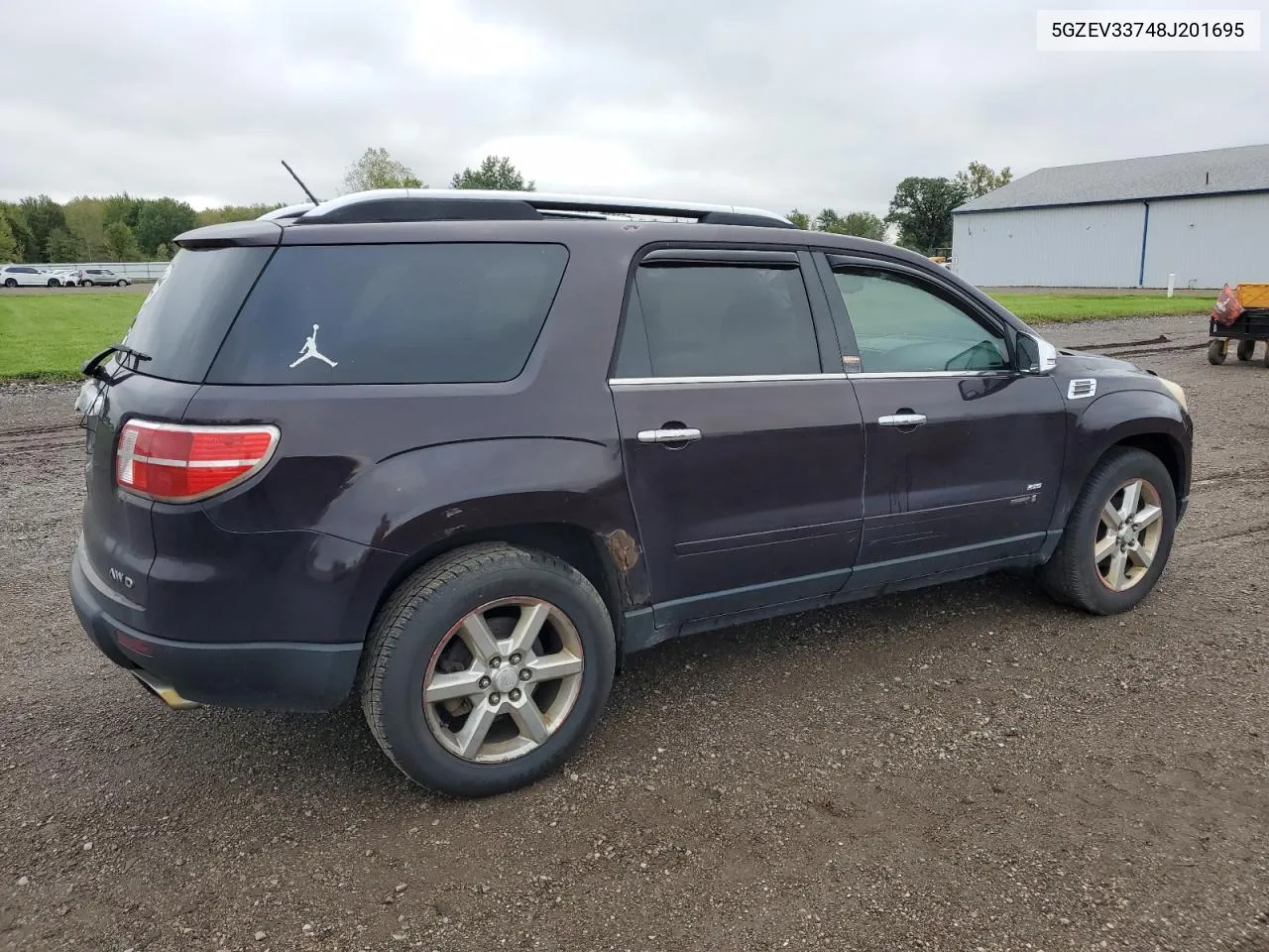 2008 Saturn Outlook Xr VIN: 5GZEV33748J201695 Lot: 73306004