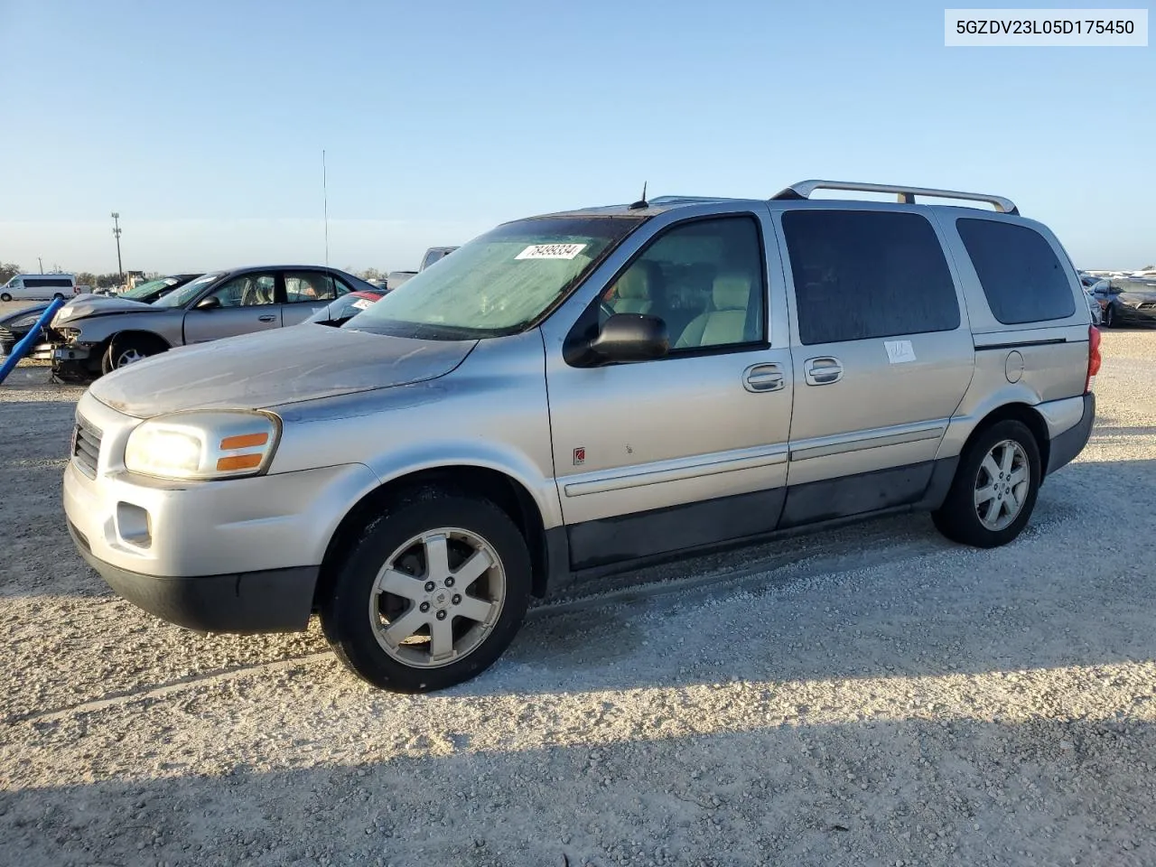 2005 Saturn Relay 3 VIN: 5GZDV23L05D175450 Lot: 78499334