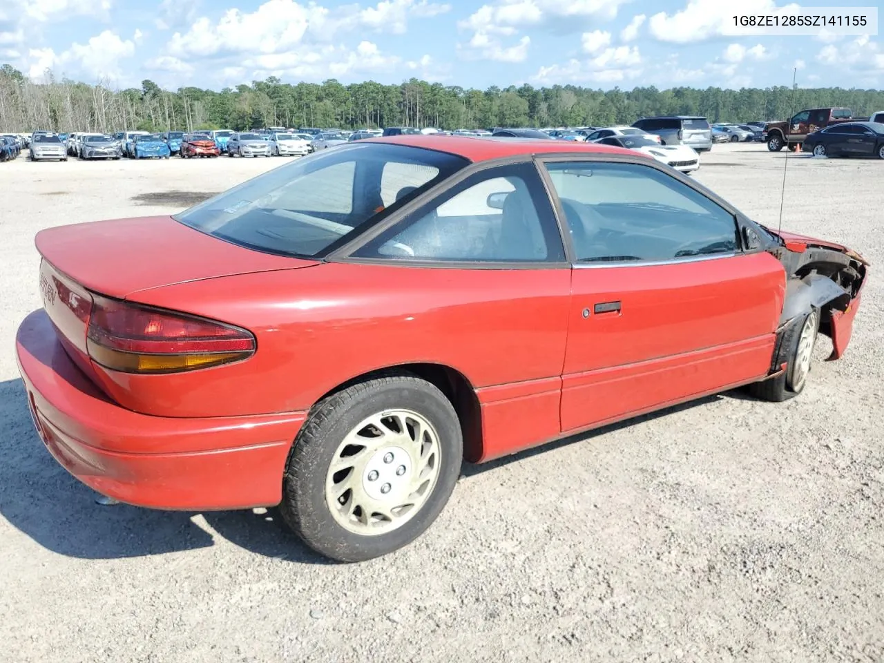 1995 Saturn Sc1 VIN: 1G8ZE1285SZ141155 Lot: 65757374