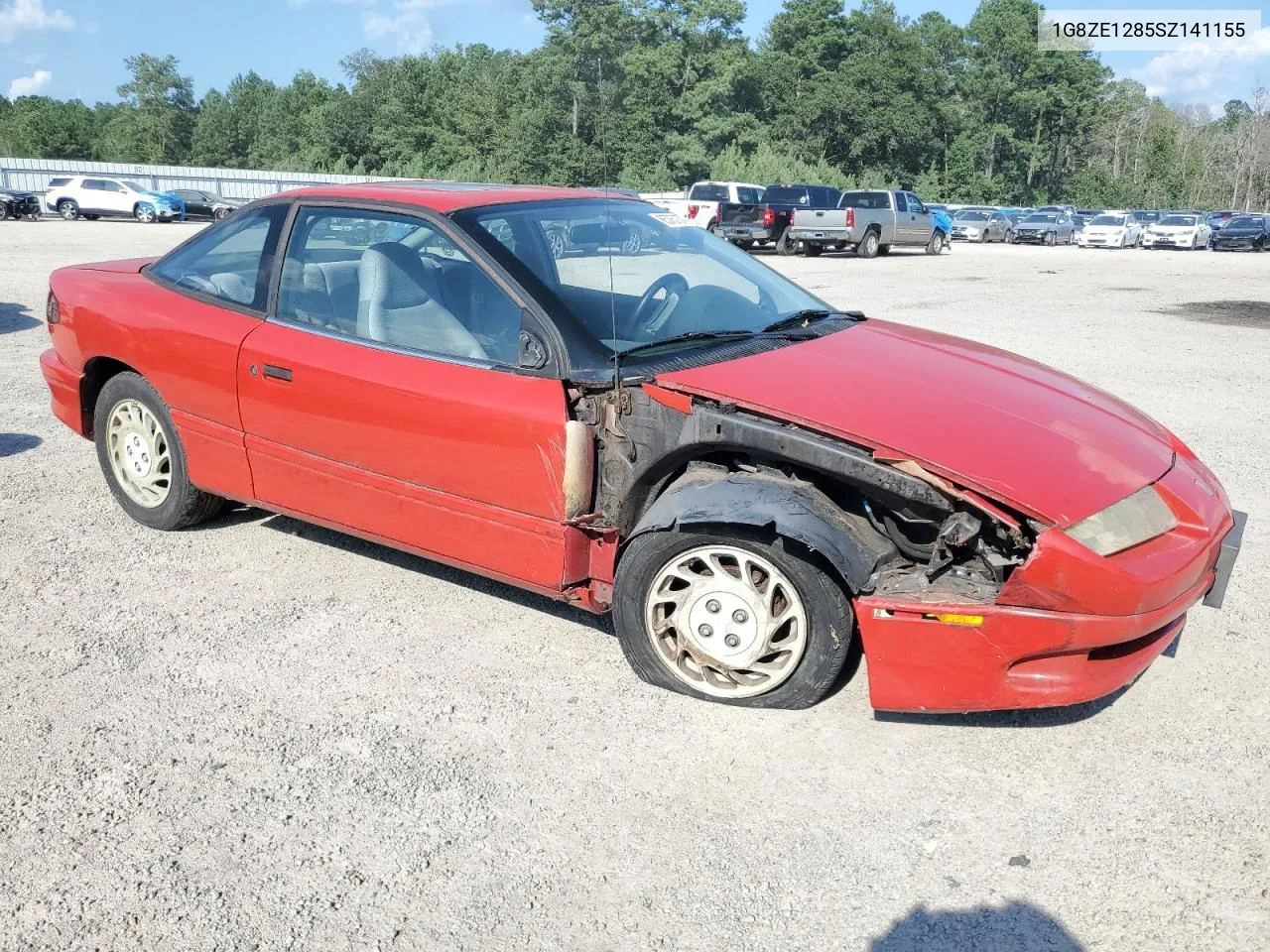 1995 Saturn Sc1 VIN: 1G8ZE1285SZ141155 Lot: 65757374