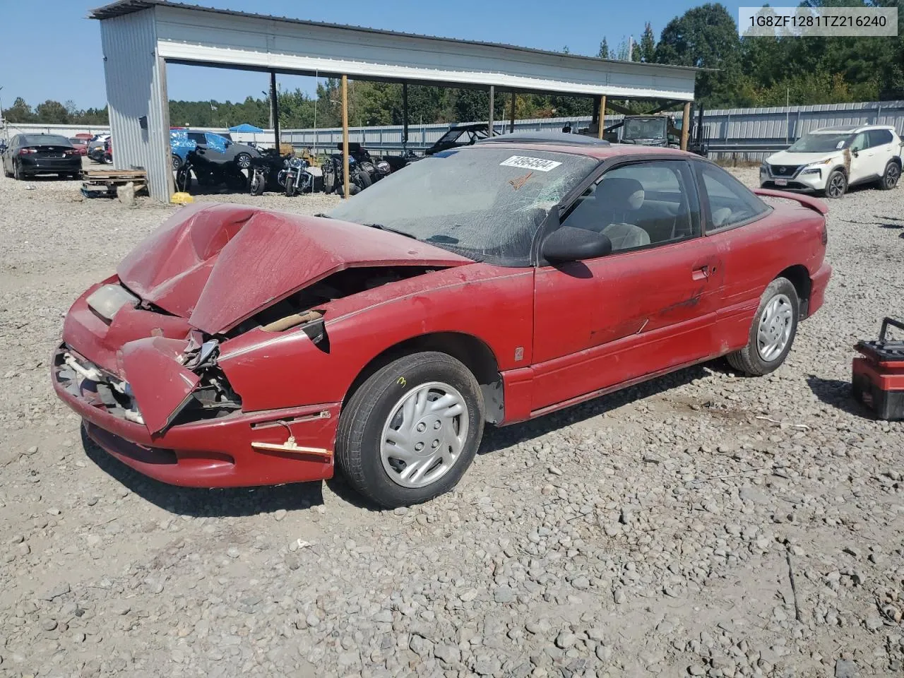 1996 Saturn Sc1 VIN: 1G8ZF1281TZ216240 Lot: 74964504