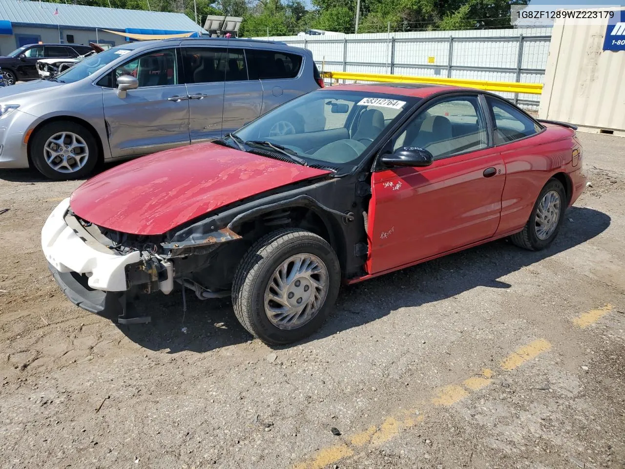 1998 Saturn Sc1 VIN: 1G8ZF1289WZ223179 Lot: 58312764