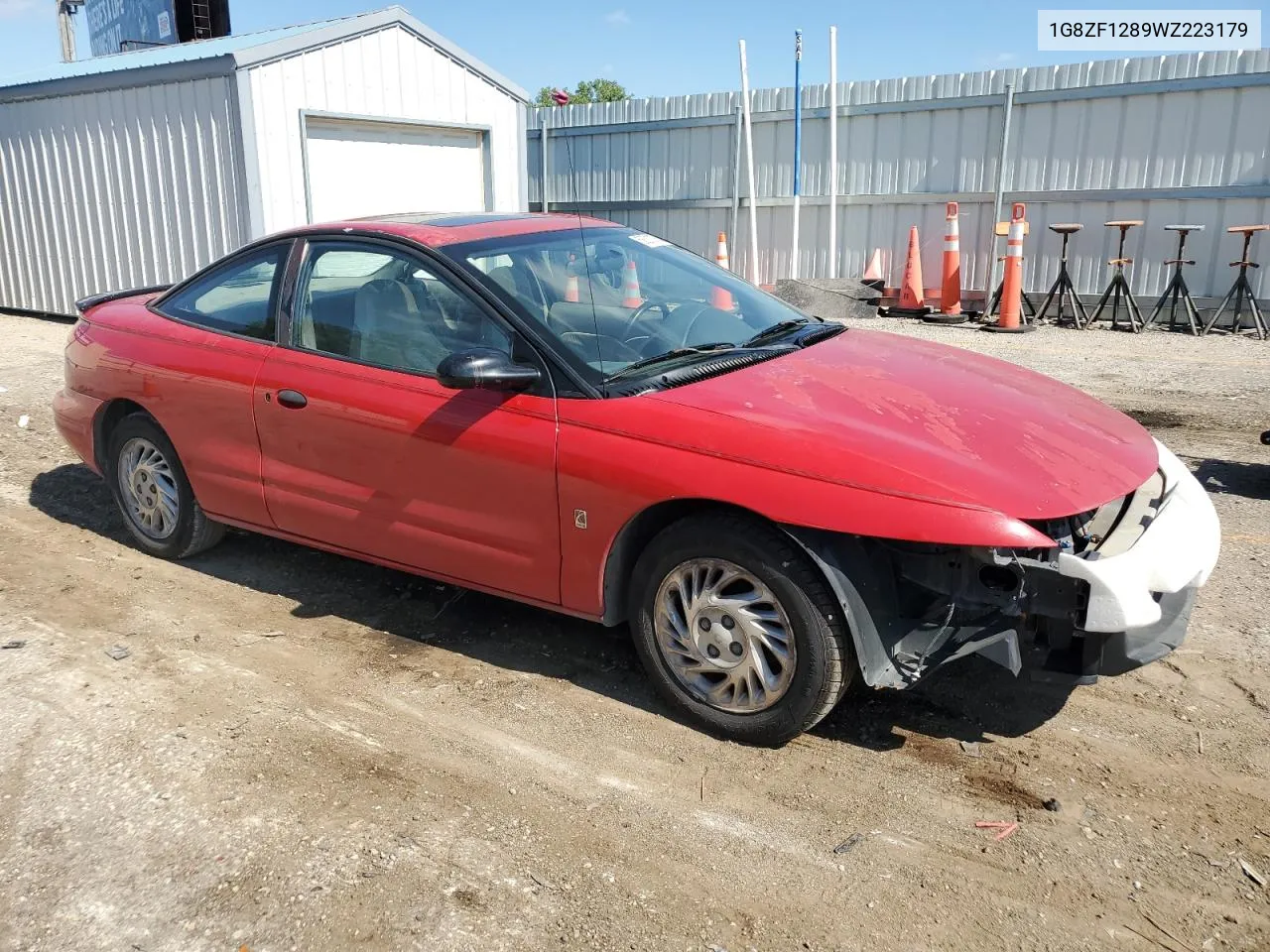 1998 Saturn Sc1 VIN: 1G8ZF1289WZ223179 Lot: 58312764