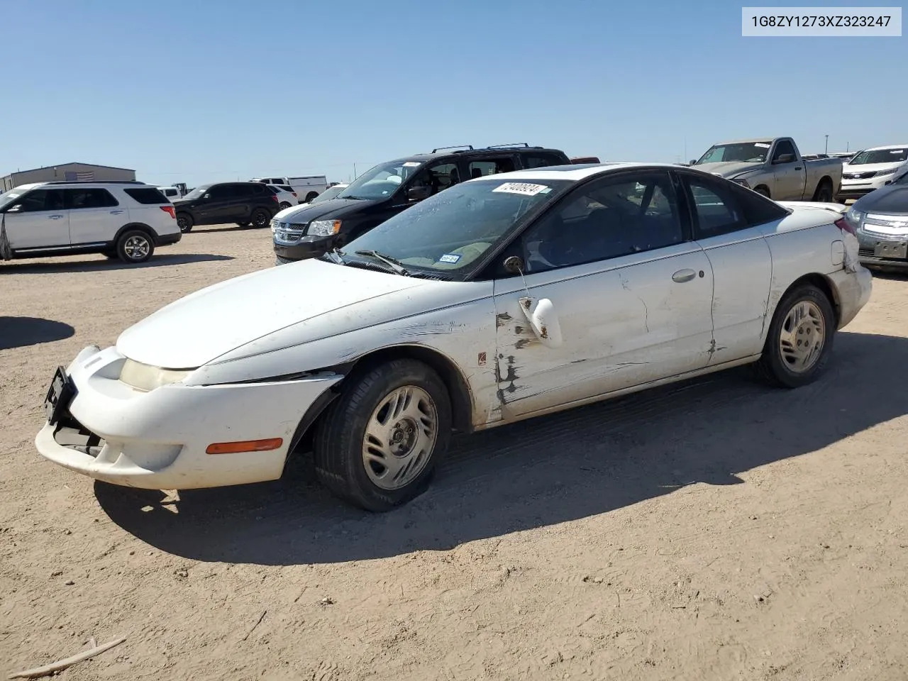 1999 Saturn Sc2 VIN: 1G8ZY1273XZ323247 Lot: 72400924