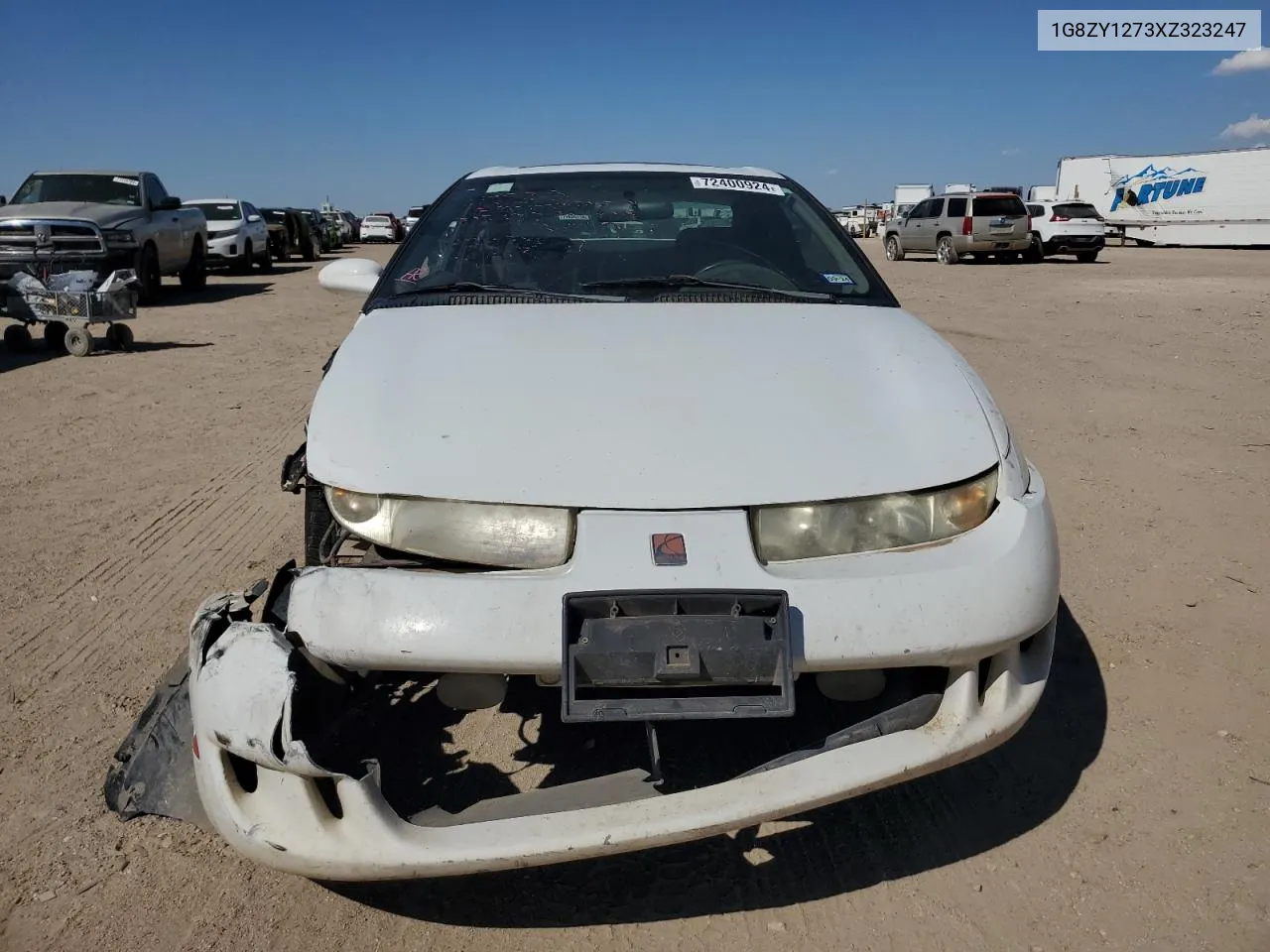 1999 Saturn Sc2 VIN: 1G8ZY1273XZ323247 Lot: 72400924