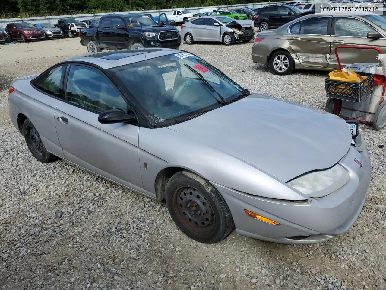 2001 Saturn Sc1 VIN: 1G8ZP12851Z215716 Lot: 69665754