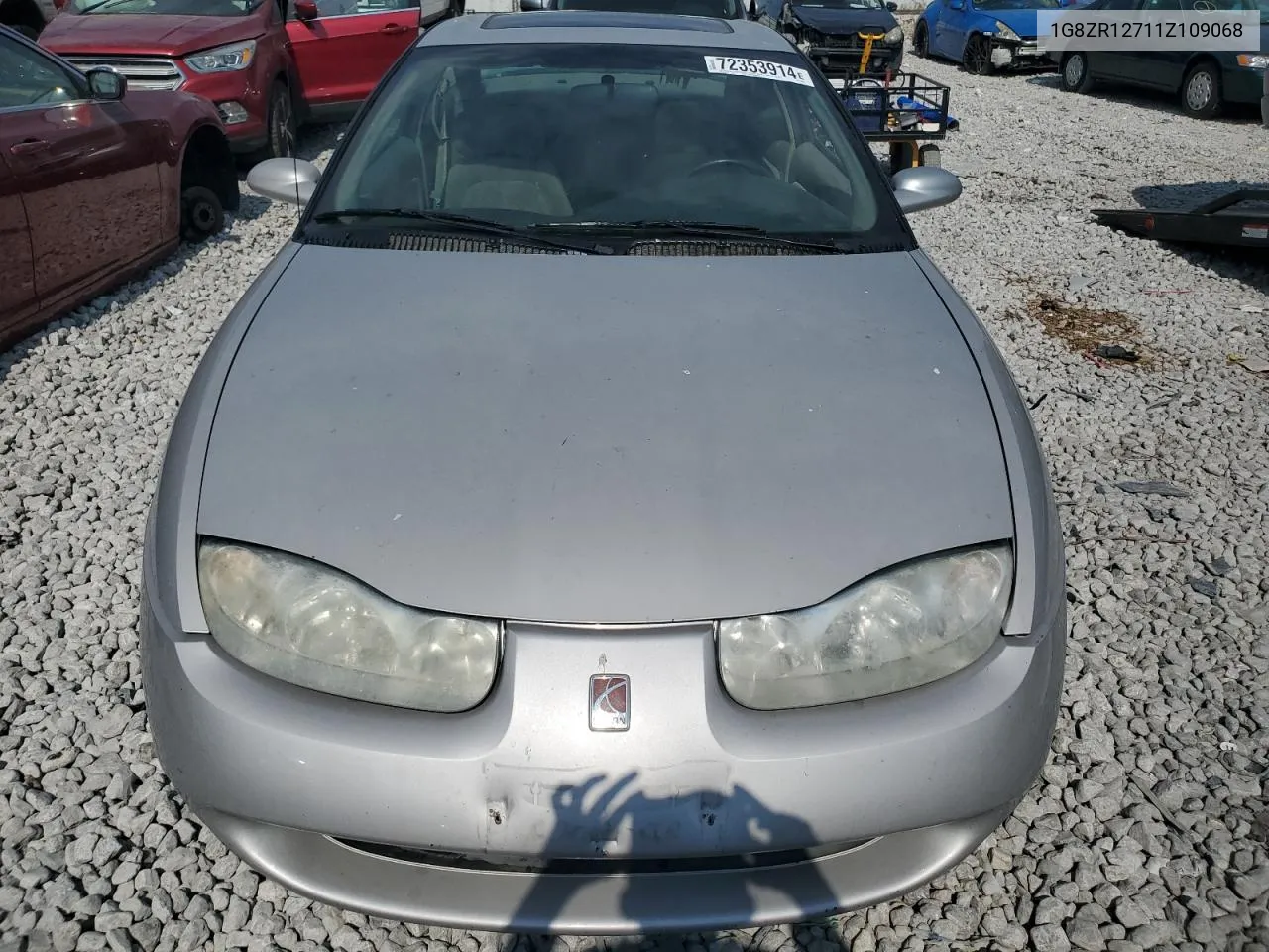 2001 Saturn Sc2 VIN: 1G8ZR12711Z109068 Lot: 72353914