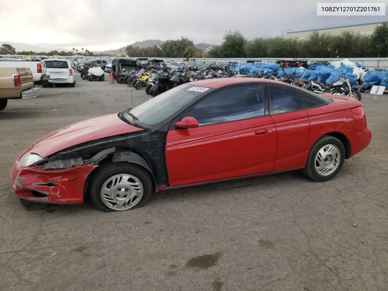 2001 Saturn Sc2 VIN: 1G8ZY12701Z201761 Lot: 76792804