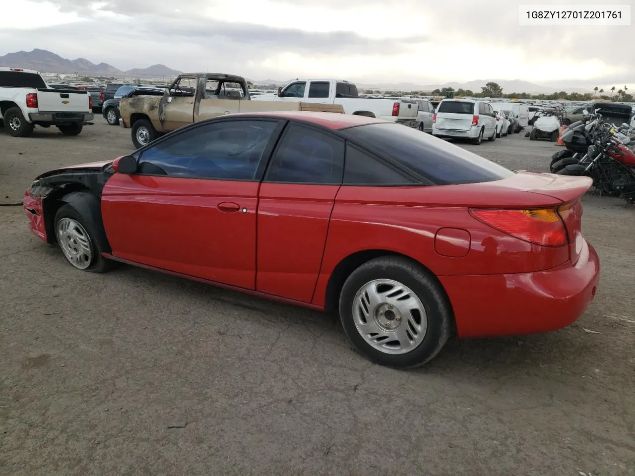 2001 Saturn Sc2 VIN: 1G8ZY12701Z201761 Lot: 76792804