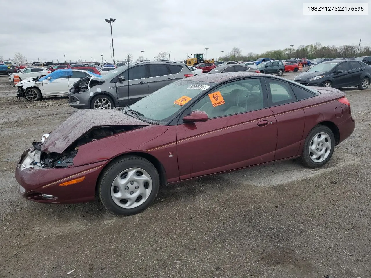 2002 Saturn Sc2 VIN: 1G8ZY12732Z176596 Lot: 50506894