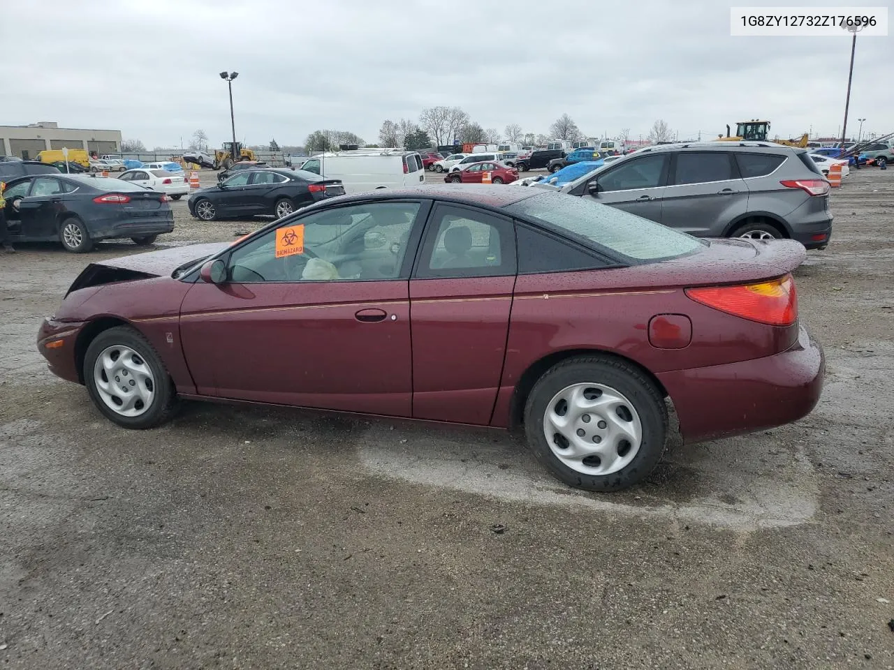 2002 Saturn Sc2 VIN: 1G8ZY12732Z176596 Lot: 50506894