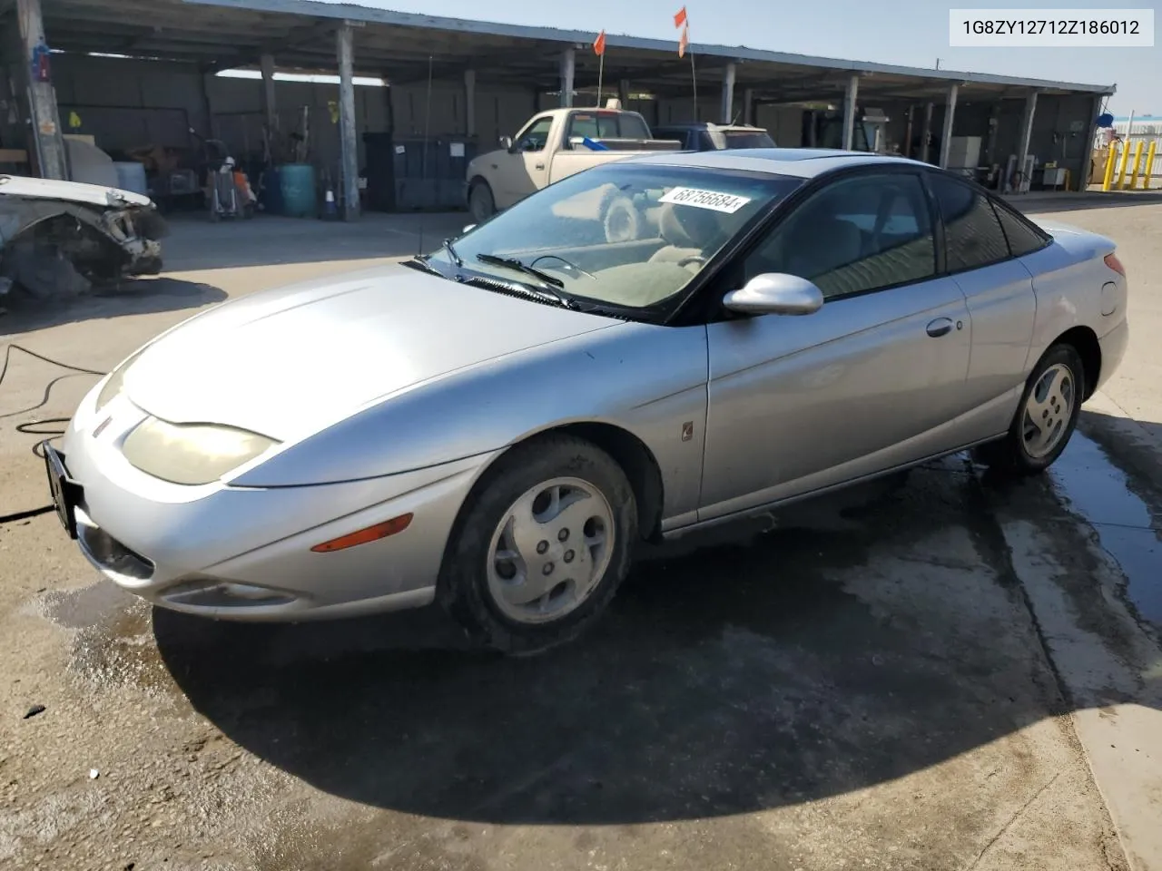 2002 Saturn Sc2 VIN: 1G8ZY12712Z186012 Lot: 68756684