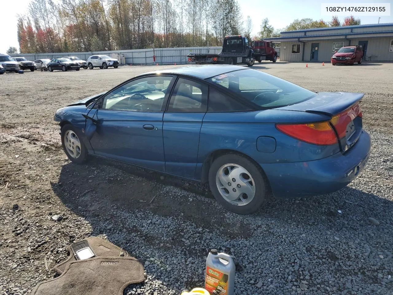 2002 Saturn Sc2 VIN: 1G8ZY14762Z129155 Lot: 75820394