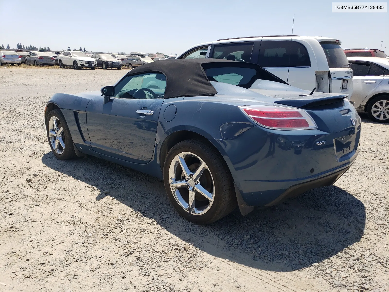 2007 Saturn Sky VIN: 1G8MB35B77Y138485 Lot: 63726834