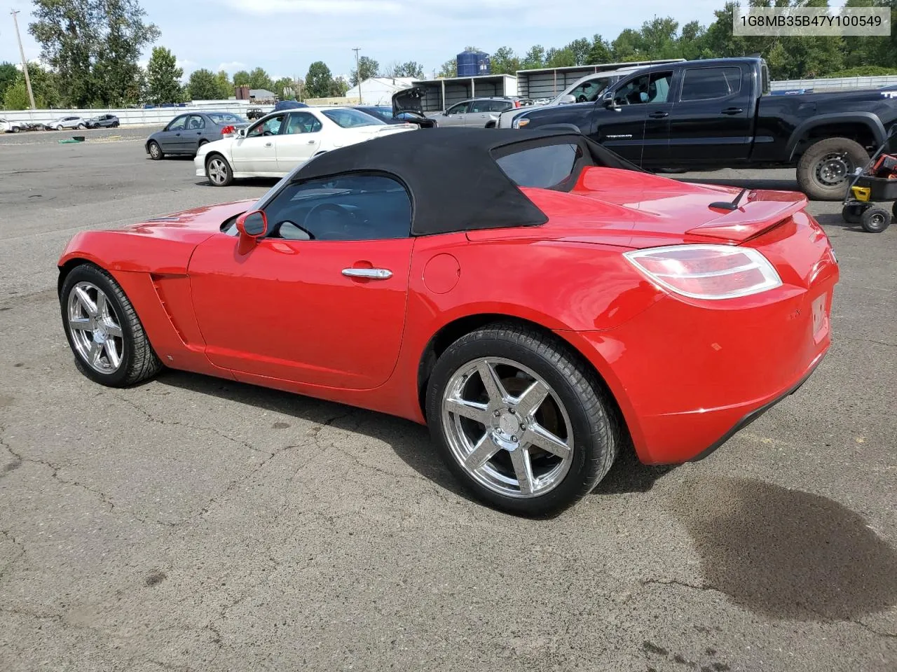 2007 Saturn Sky VIN: 1G8MB35B47Y100549 Lot: 68040564