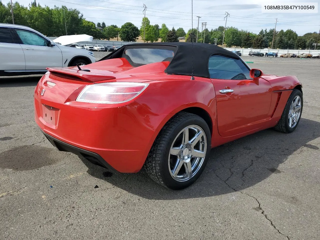 2007 Saturn Sky VIN: 1G8MB35B47Y100549 Lot: 68040564