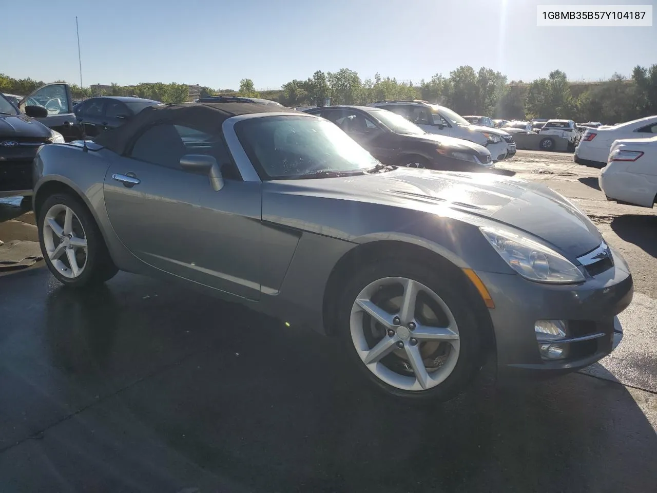 2007 Saturn Sky VIN: 1G8MB35B57Y104187 Lot: 71895084