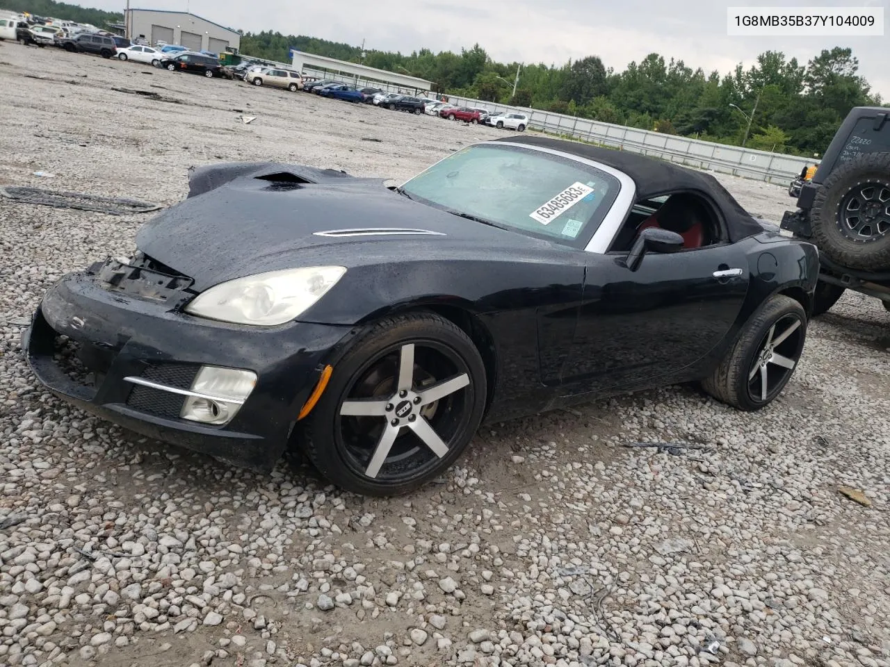 2007 Saturn Sky VIN: 1G8MB35B37Y104009 Lot: 74238924