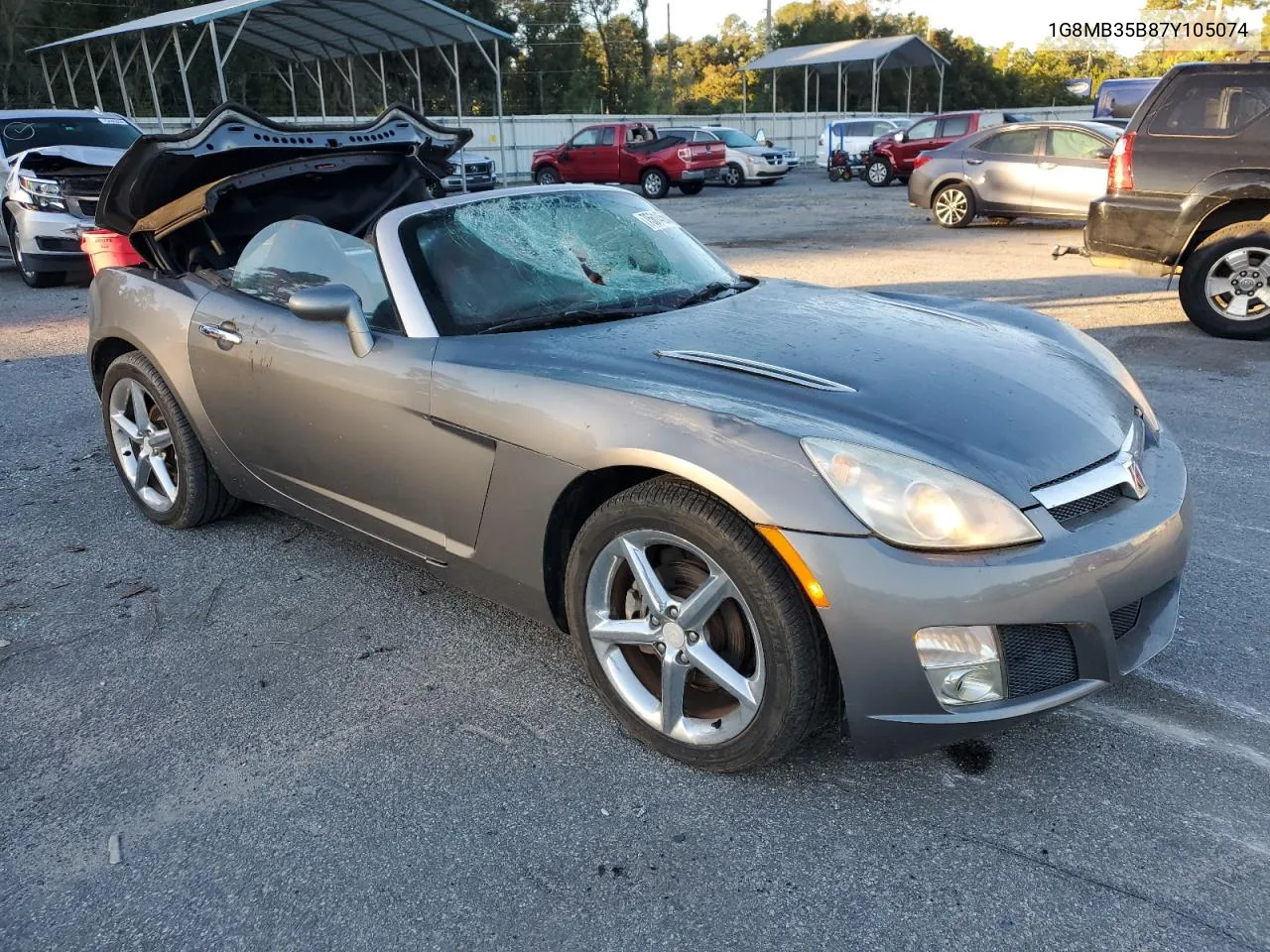 2007 Saturn Sky VIN: 1G8MB35B87Y105074 Lot: 75614564