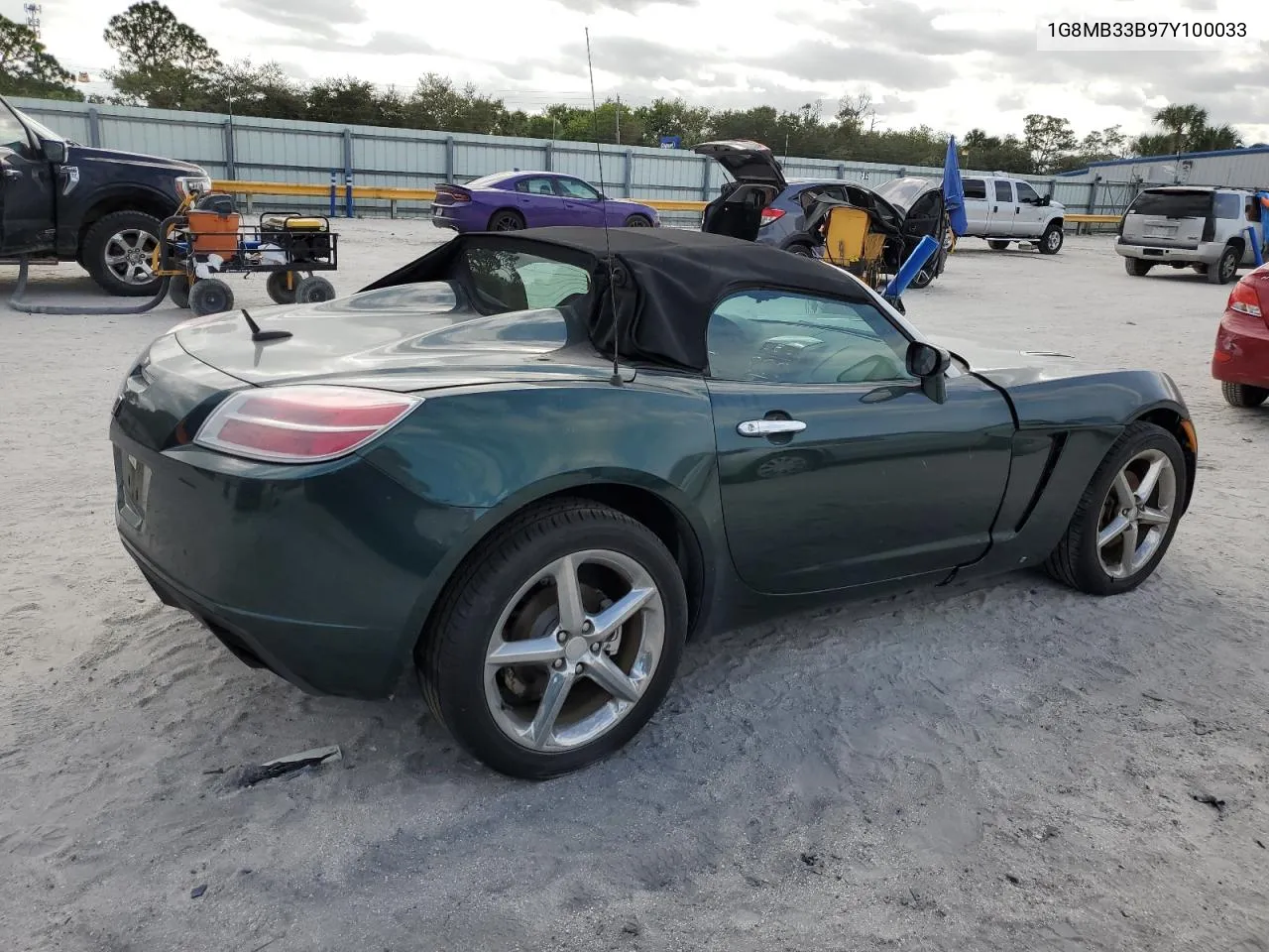 2007 Saturn Sky VIN: 1G8MB33B97Y100033 Lot: 76378344