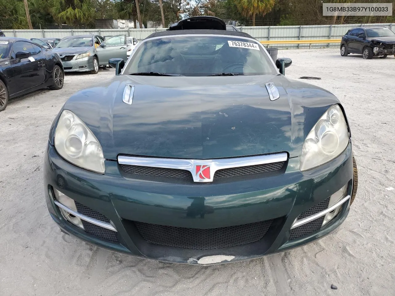 2007 Saturn Sky VIN: 1G8MB33B97Y100033 Lot: 76378344