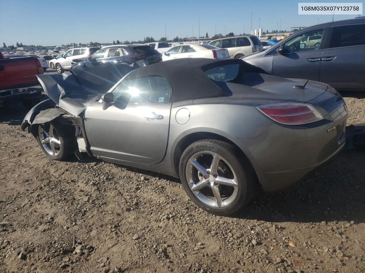 2007 Saturn Sky Redline VIN: 1G8MG35X07Y123758 Lot: 78270554