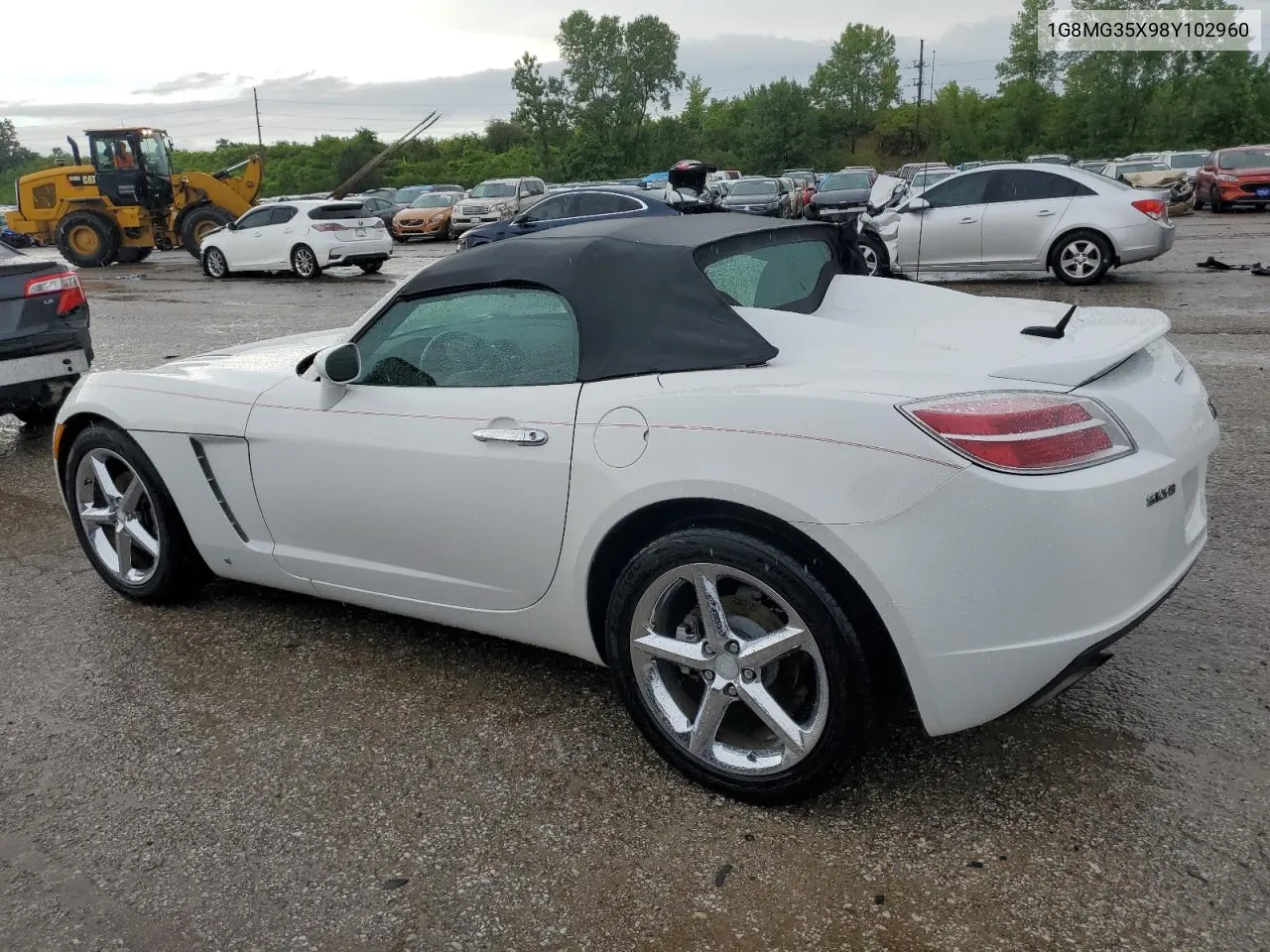 2008 Saturn Sky Redline VIN: 1G8MG35X98Y102960 Lot: 61233914