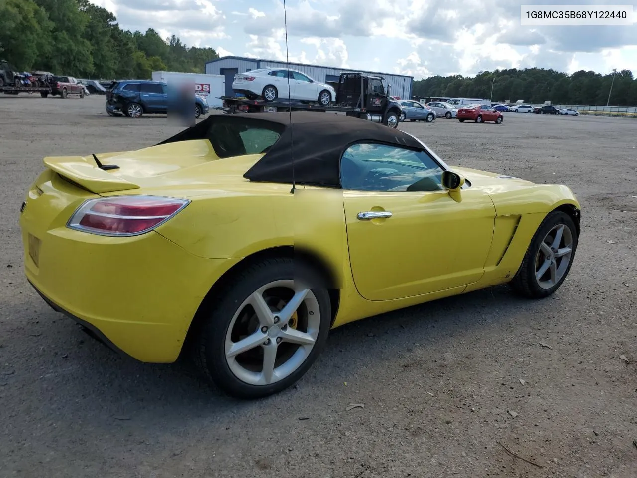 2008 Saturn Sky VIN: 1G8MC35B68Y122440 Lot: 72236274