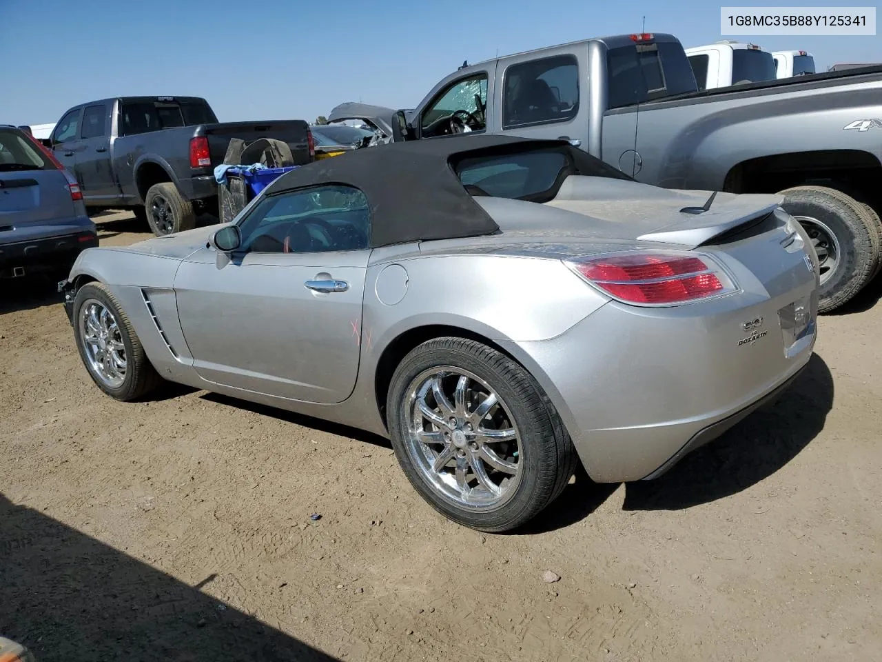 2008 Saturn Sky VIN: 1G8MC35B88Y125341 Lot: 73589564