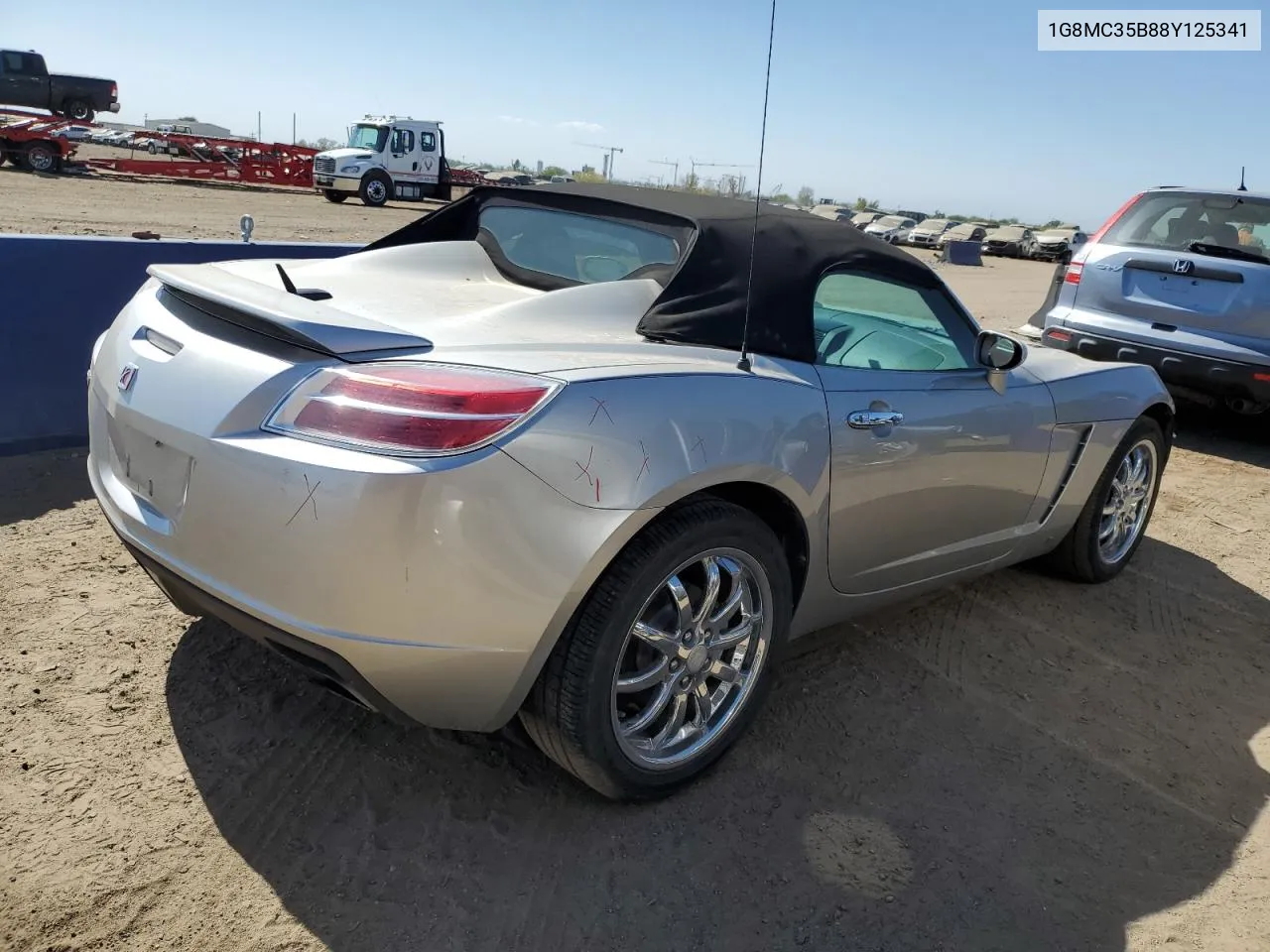 2008 Saturn Sky VIN: 1G8MC35B88Y125341 Lot: 73589564