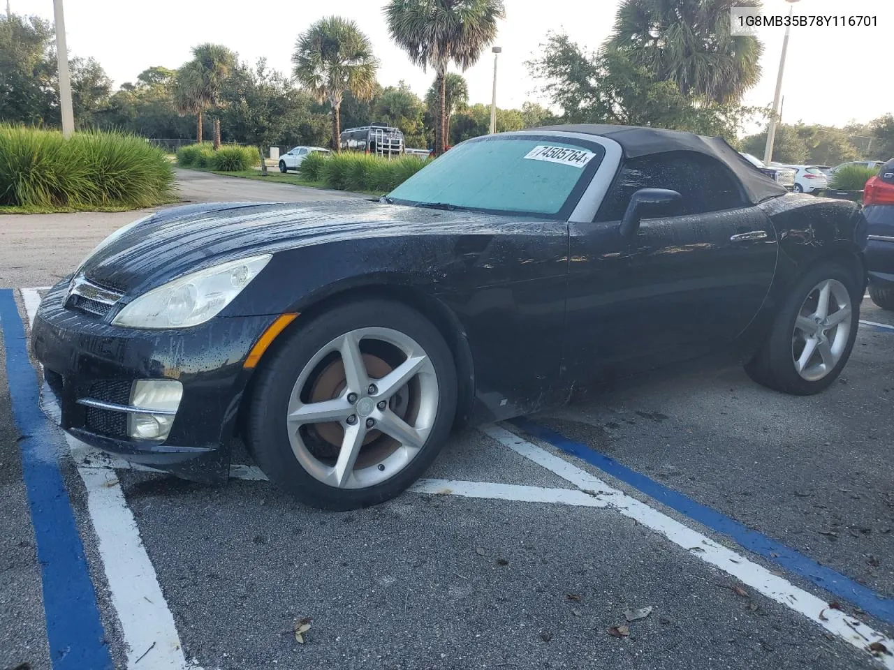 1G8MB35B78Y116701 2008 Saturn Sky