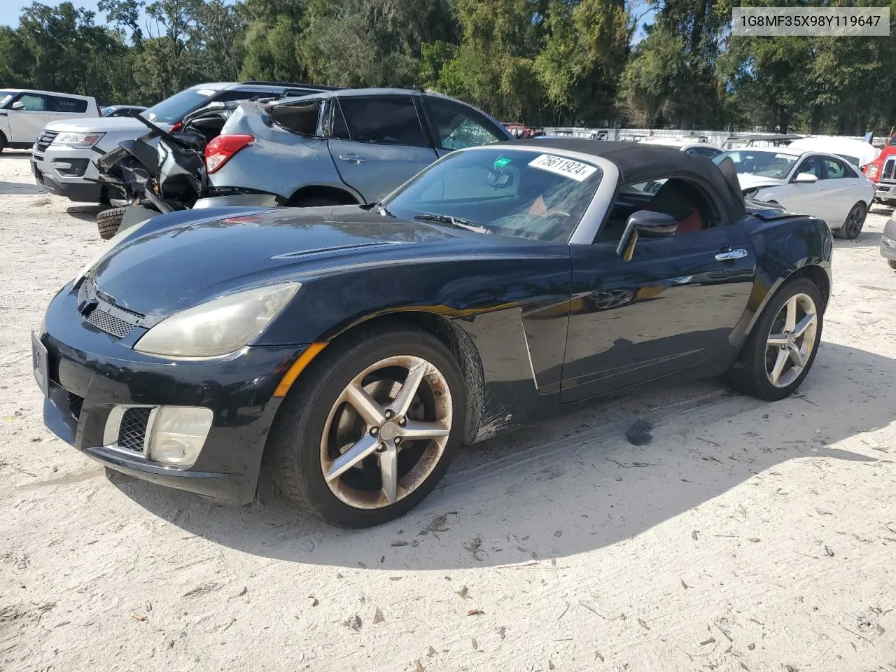 1G8MF35X98Y119647 2008 Saturn Sky Redline