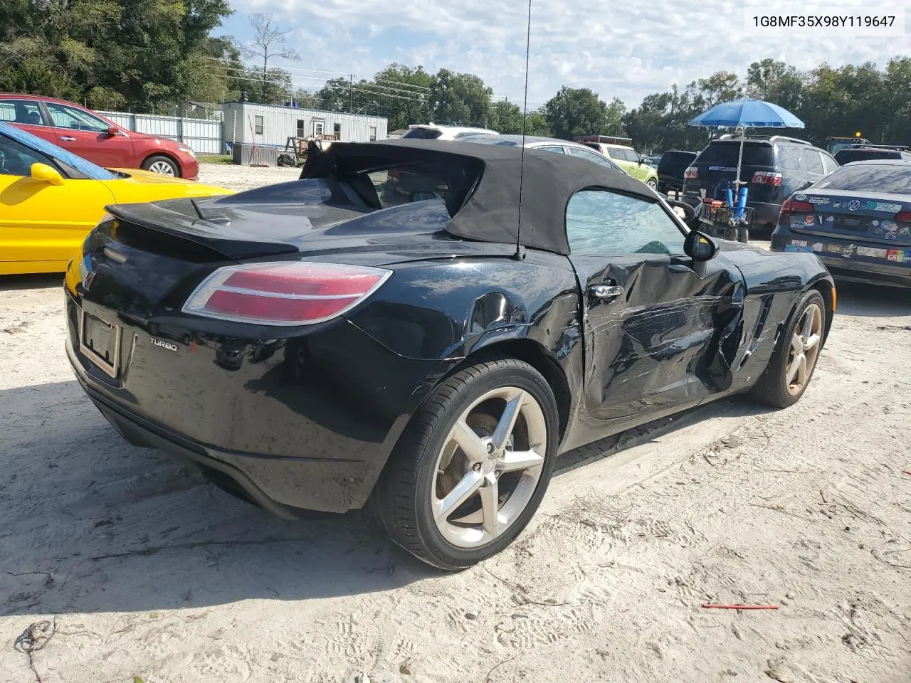 1G8MF35X98Y119647 2008 Saturn Sky Redline