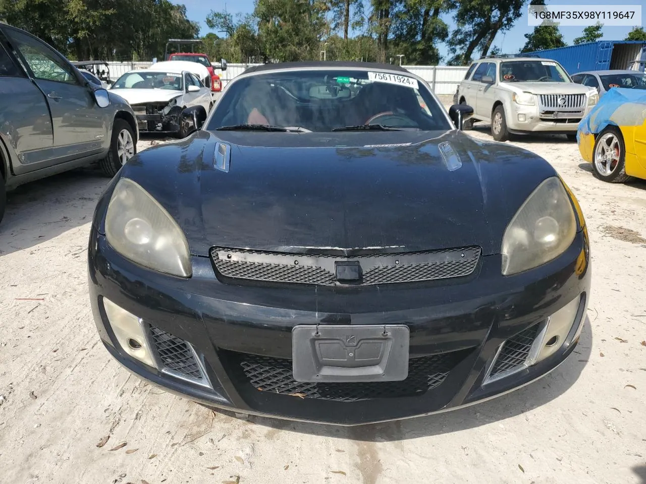 2008 Saturn Sky Redline VIN: 1G8MF35X98Y119647 Lot: 75611924