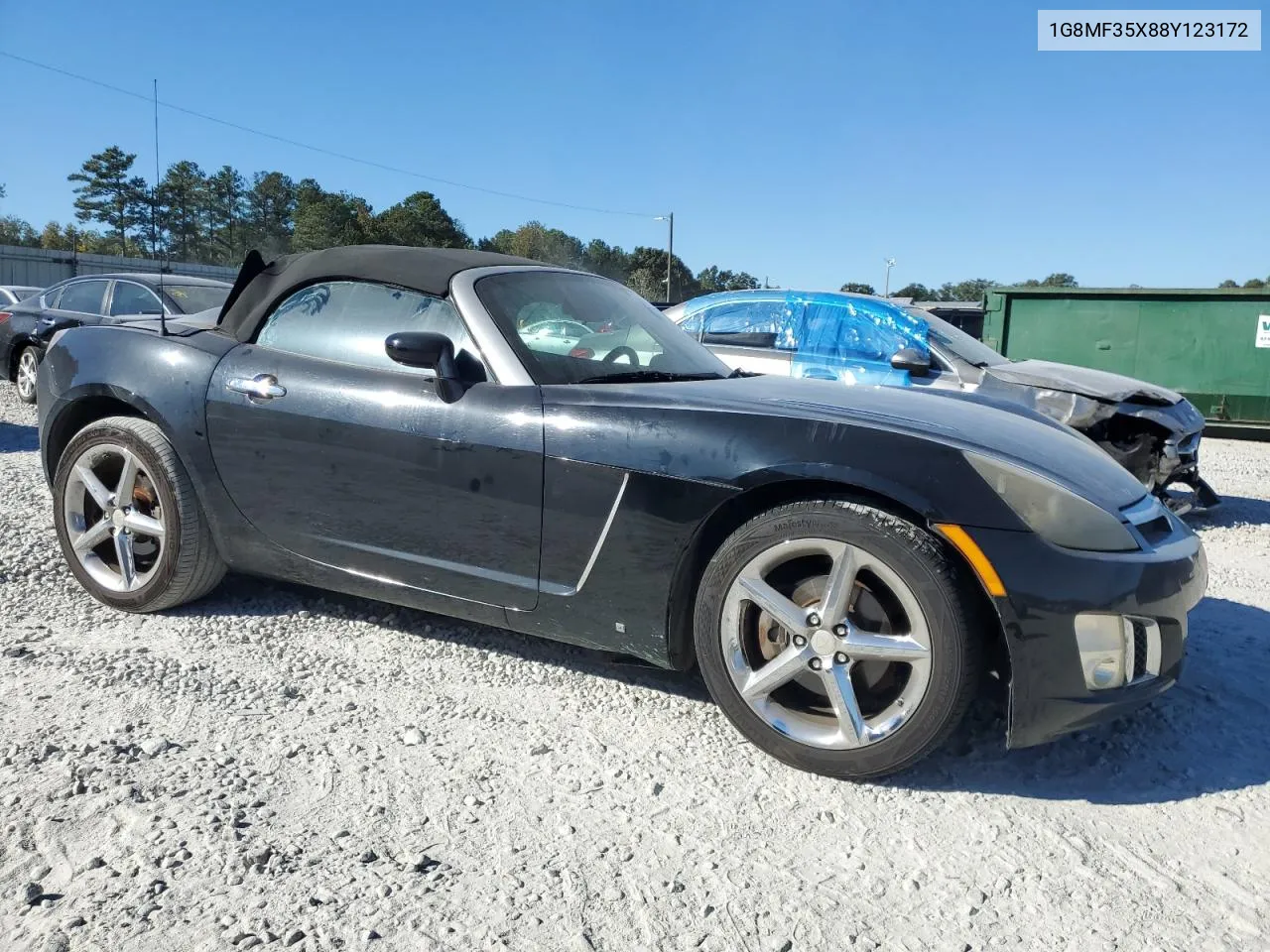 2008 Saturn Sky Redline VIN: 1G8MF35X88Y123172 Lot: 77130844