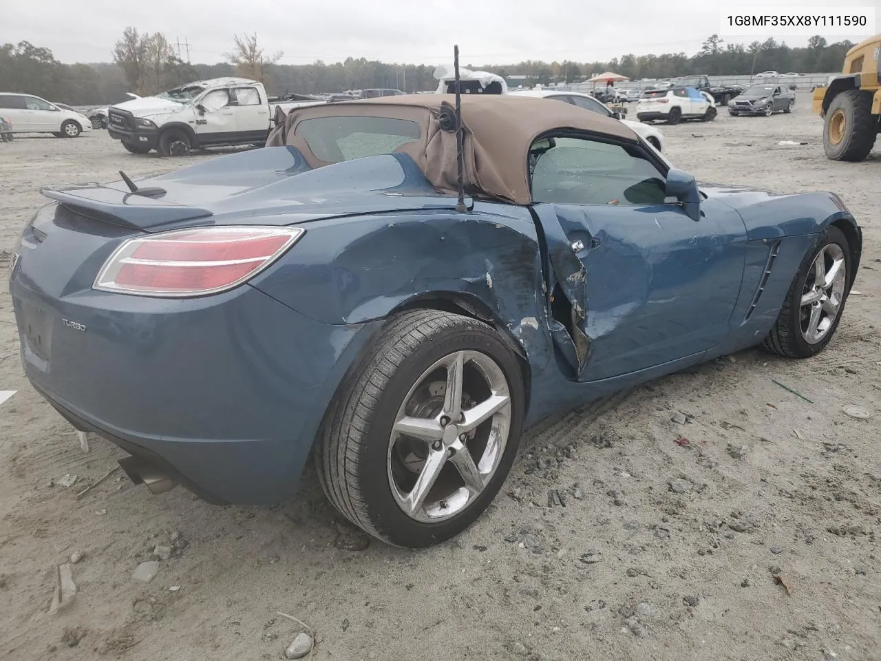 2008 Saturn Sky Redline VIN: 1G8MF35XX8Y111590 Lot: 79690414