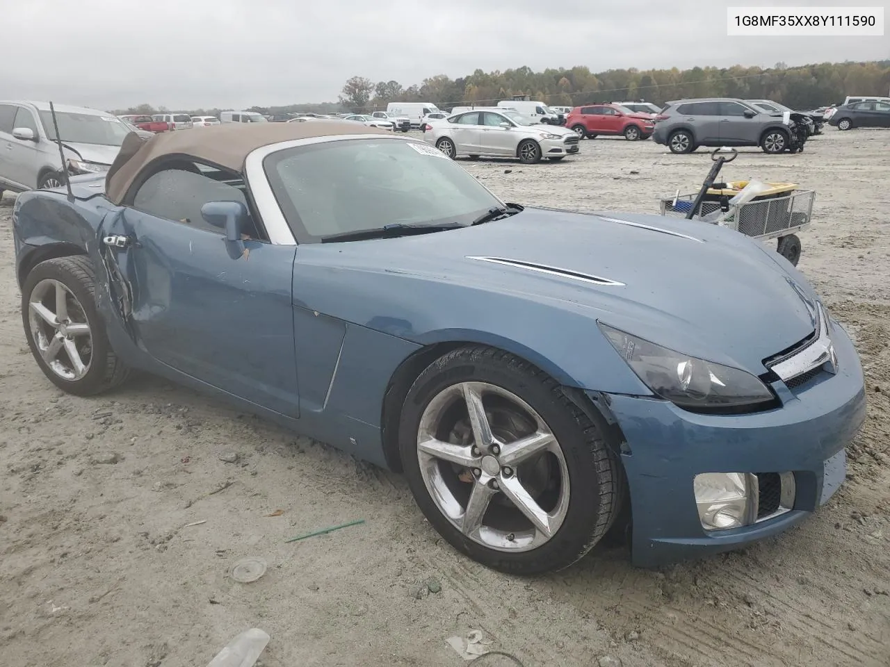 2008 Saturn Sky Redline VIN: 1G8MF35XX8Y111590 Lot: 79690414