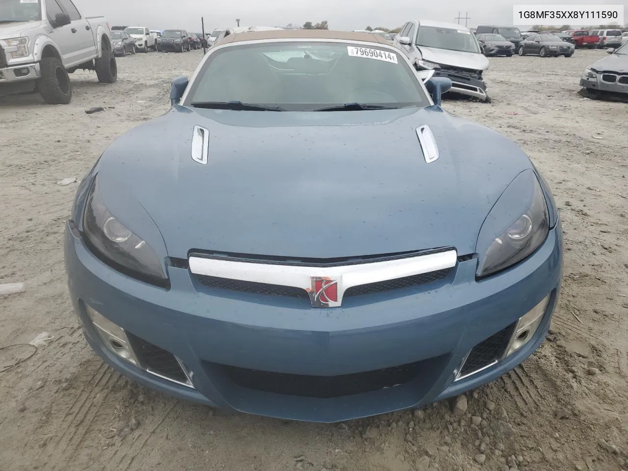 2008 Saturn Sky Redline VIN: 1G8MF35XX8Y111590 Lot: 79690414