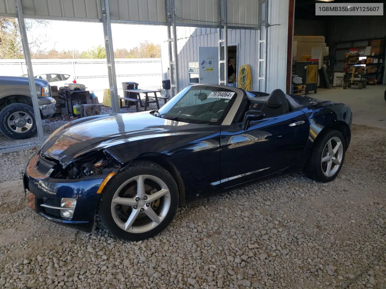 2008 Saturn Sky VIN: 1G8MB35B58Y125607 Lot: 79704064