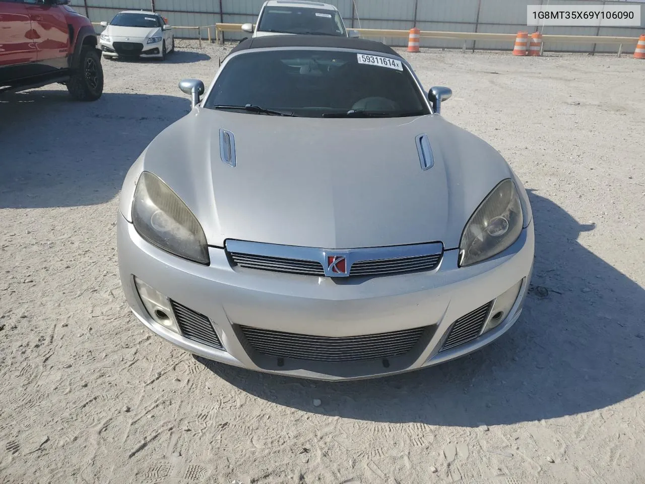 2009 Saturn Sky Redline VIN: 1G8MT35X69Y106090 Lot: 59311614