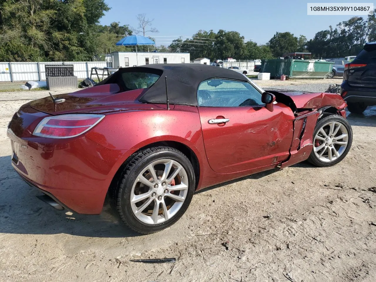 2009 Saturn Sky Redline VIN: 1G8MH35X99Y104867 Lot: 76470274