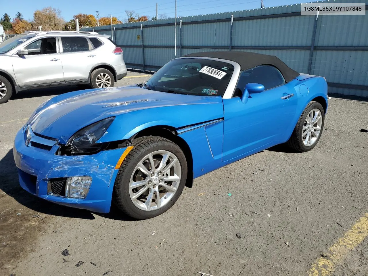 2009 Saturn Sky Redline VIN: 1G8ML35X09Y107848 Lot: 77030984