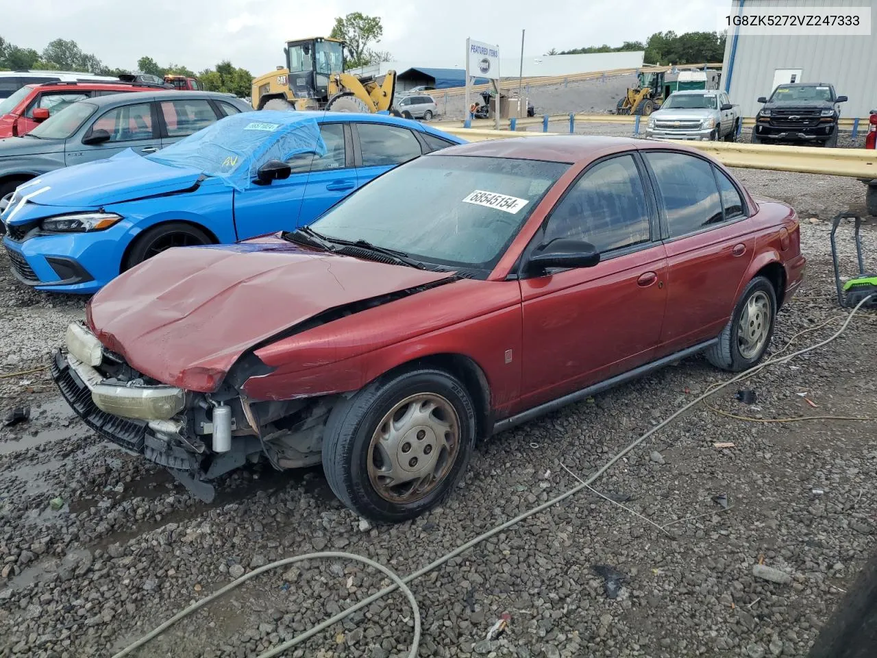 1997 Saturn Sl2 VIN: 1G8ZK5272VZ247333 Lot: 68545154