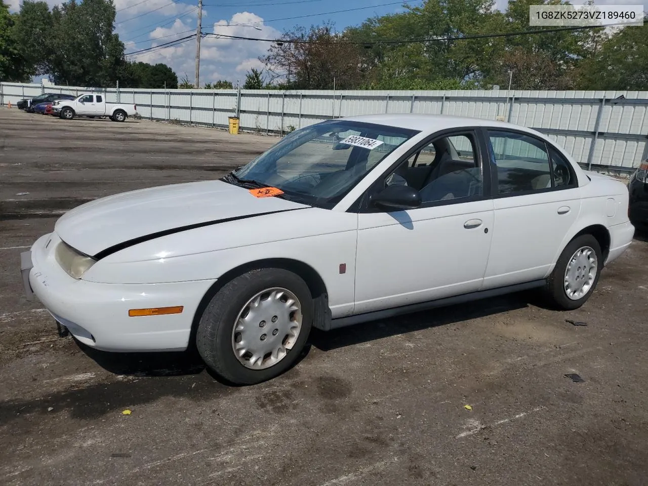 1997 Saturn Sl2 VIN: 1G8ZK5273VZ189460 Lot: 69831064