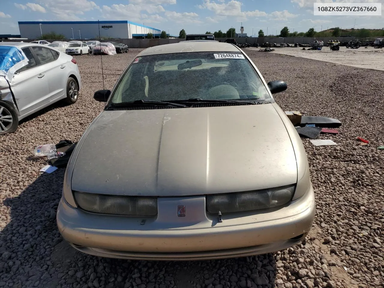 1997 Saturn Sl2 VIN: 1G8ZK5273VZ367660 Lot: 72648874