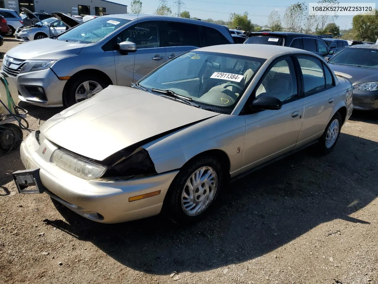 1998 Saturn Sl2 VIN: 1G8ZK5272WZ253120 Lot: 72911384