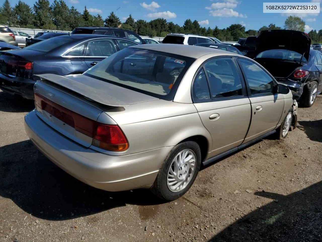 1998 Saturn Sl2 VIN: 1G8ZK5272WZ253120 Lot: 72911384