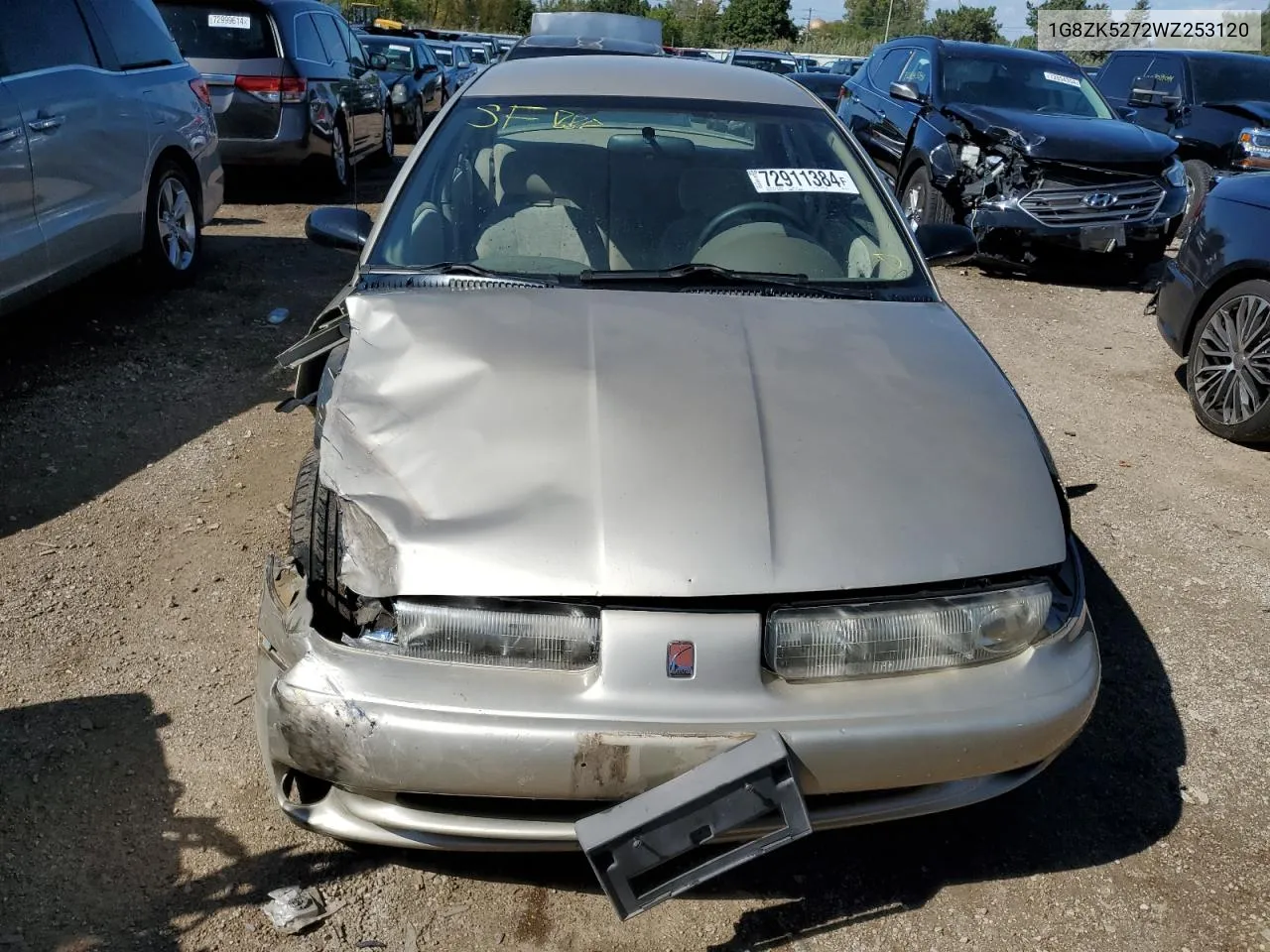 1998 Saturn Sl2 VIN: 1G8ZK5272WZ253120 Lot: 72911384