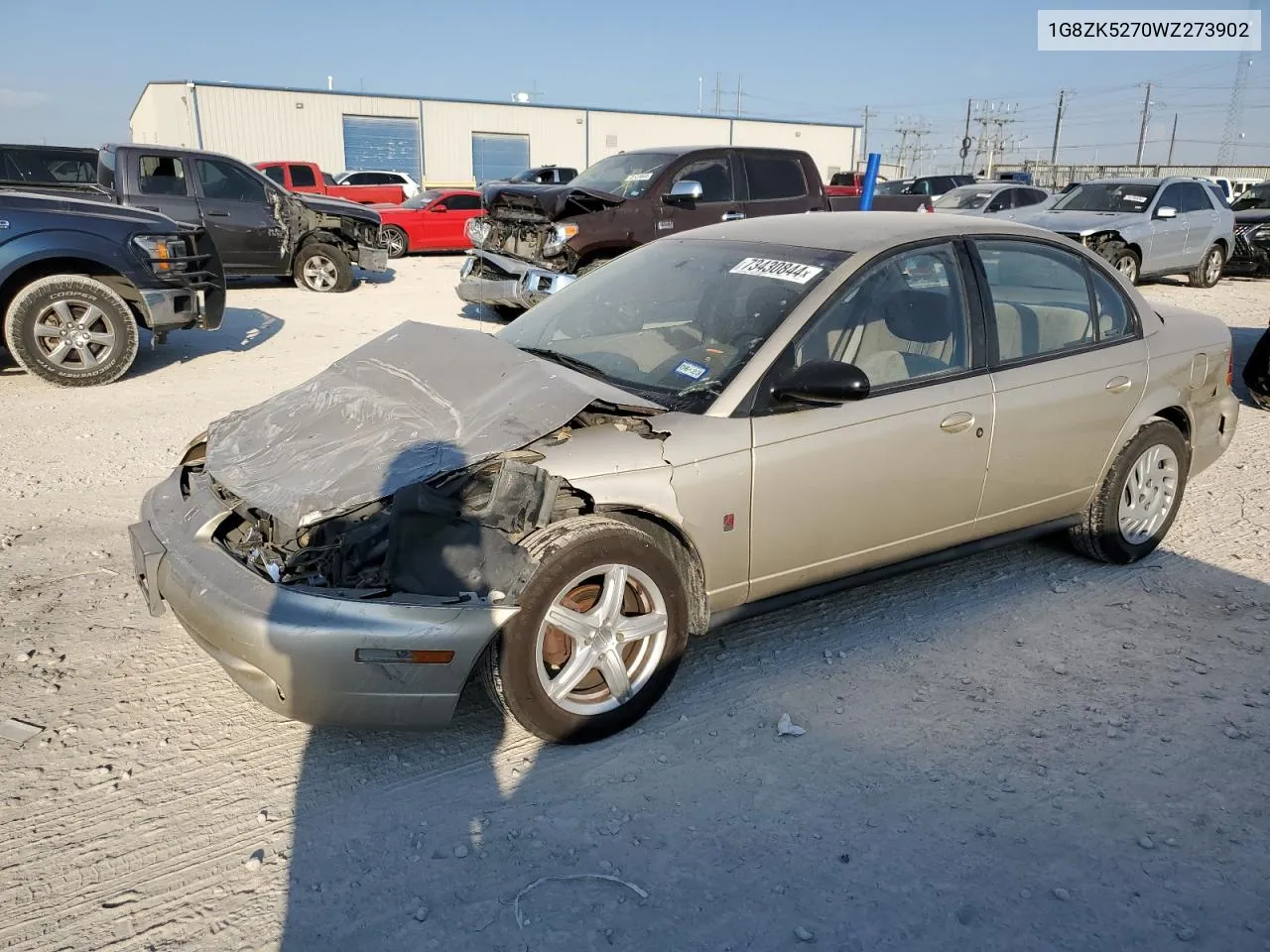 1998 Saturn Sl2 VIN: 1G8ZK5270WZ273902 Lot: 73430844